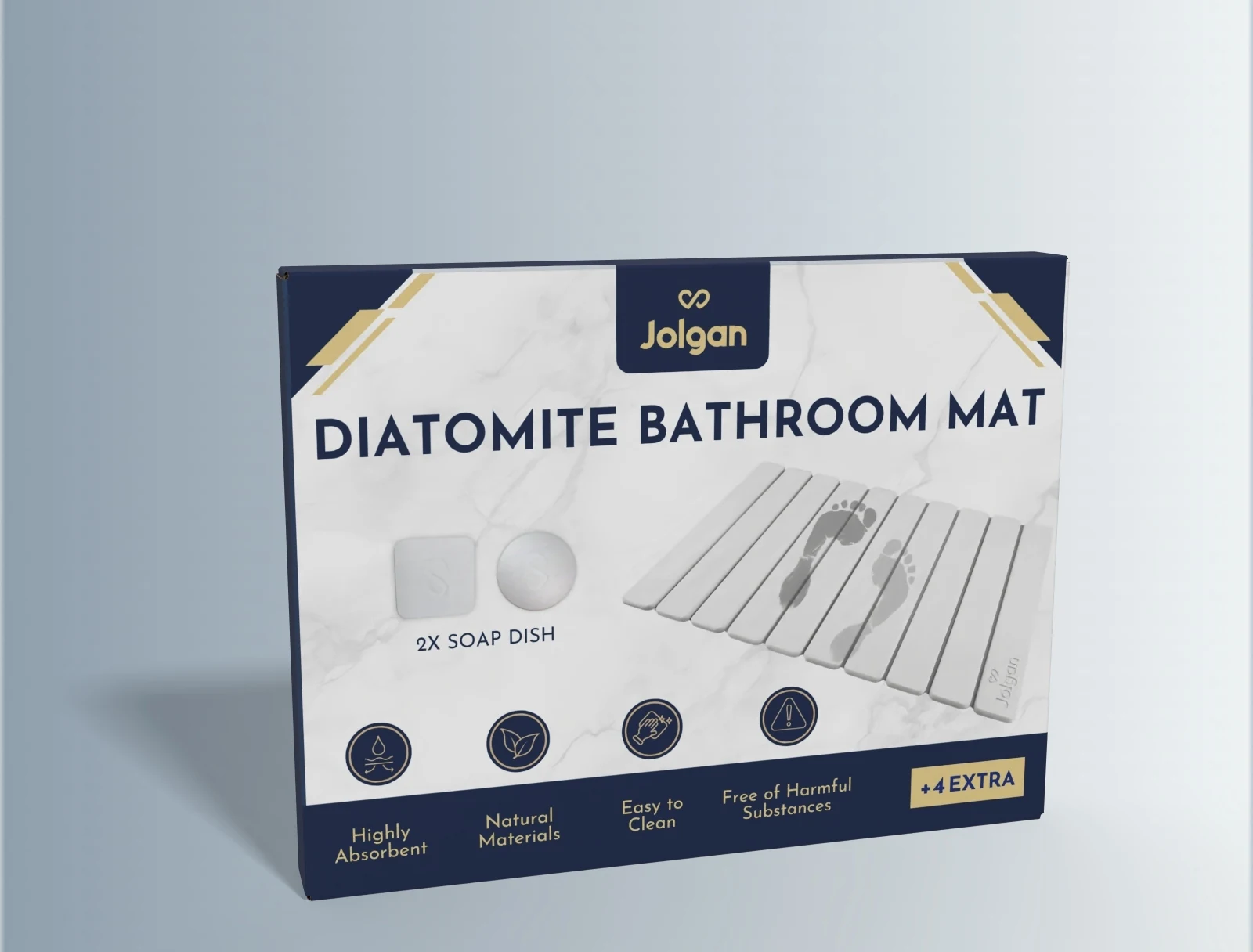 Final front packaging as evidence of a market-ready brand
